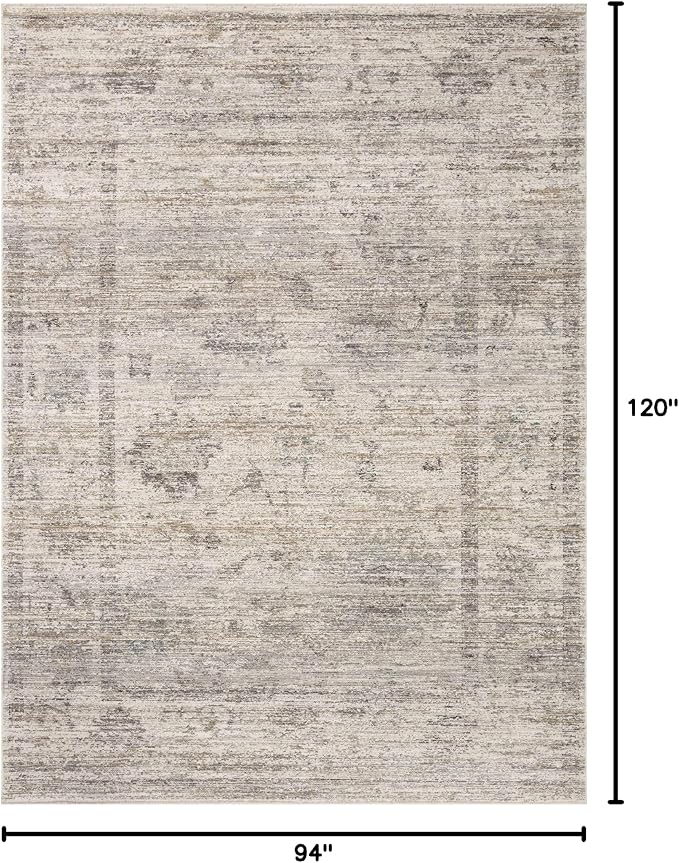 Loloi Magnolia Home by Joanna Gaines Millie Collection MIE-01 Silver/Dove - Image 2