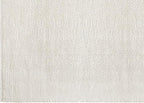 Handwoven Wool Cotton Blend Area Rug 8x10', Textured Popcorn Braided Ivory Rug - Image 8
