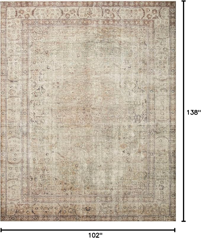 Loloi Margot Collection MAT-01 Antique/Sage 8'-6" x 11'-6" Area Rug feat. - Image 2