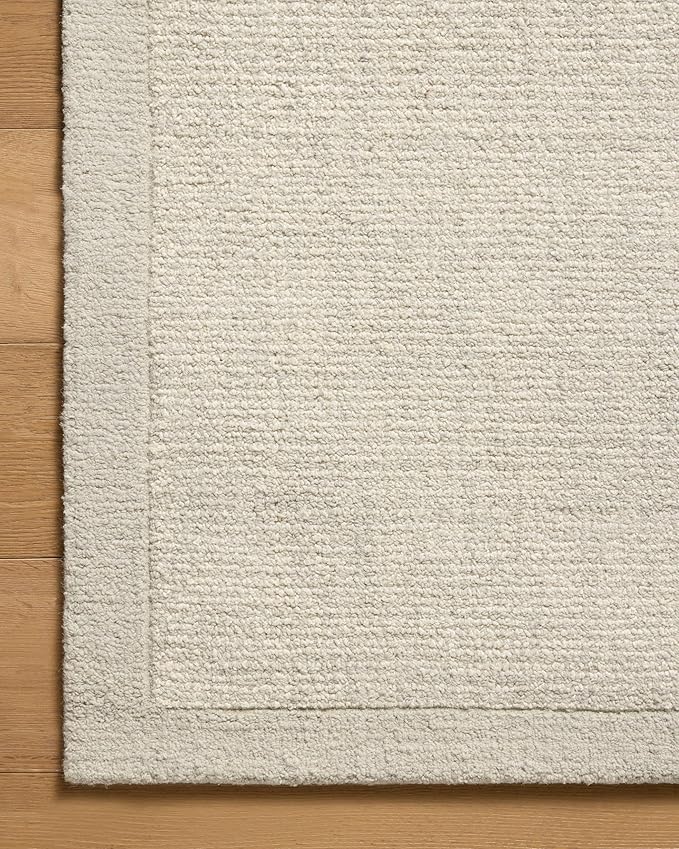 Loloi Magnolia Home by Joanna Gaines Henley Collection HNY-01 Ivory/Silver - Image 5