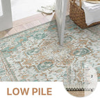 GENIMO 2x5 Runner Rugs for Hallway, Machine Washable Non Slip Vintage Rugs - Image 5