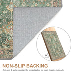 Bavni Entryway Rug, 2x3 Washable Rug Ultra-Thin Low Pile, Non-Slip Small Rugs - Image 7