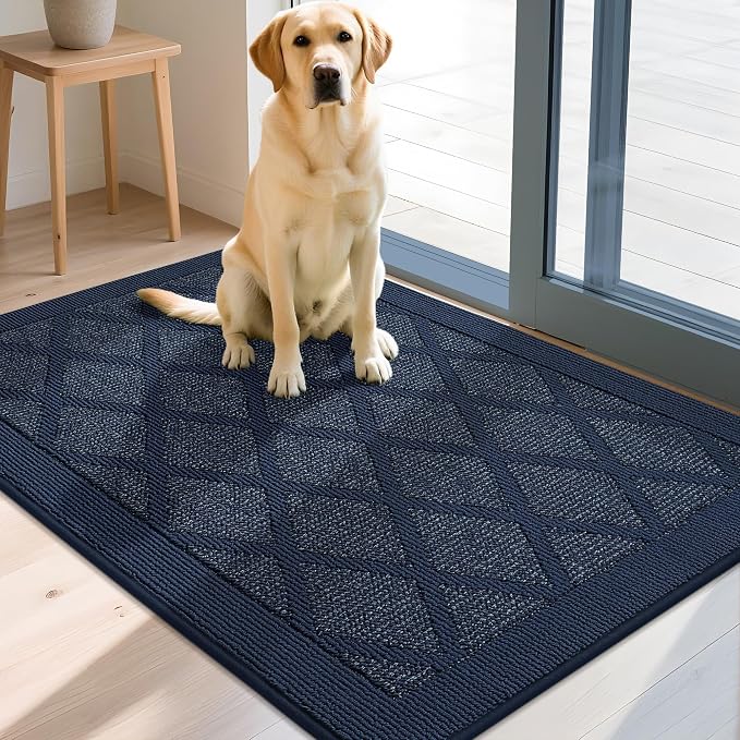 COSY HOMEER Non-Slip Door Mat 32"x48", Entryway Rugs Low Profile Absorbent Dirt - Image 9