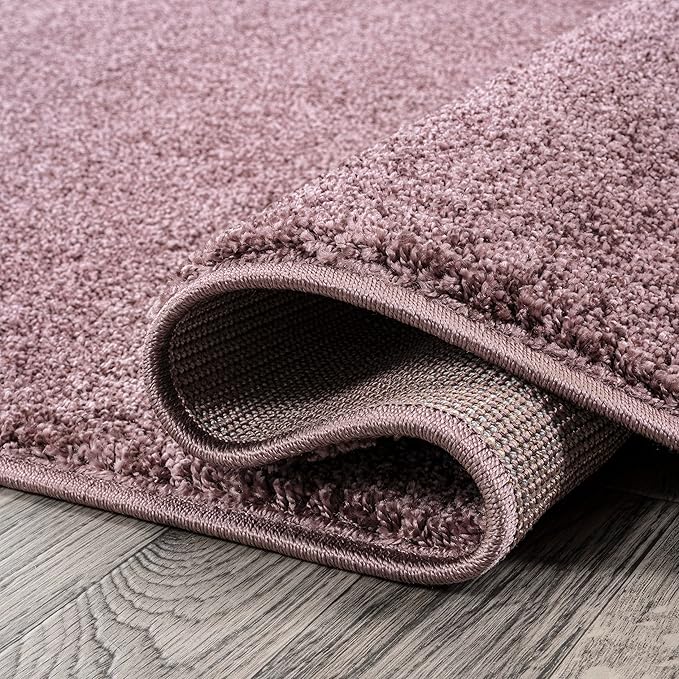 Eyely UES100R-28 Supersoft Haze Solid Low-Pile Indoor Runner Rug - Image 5