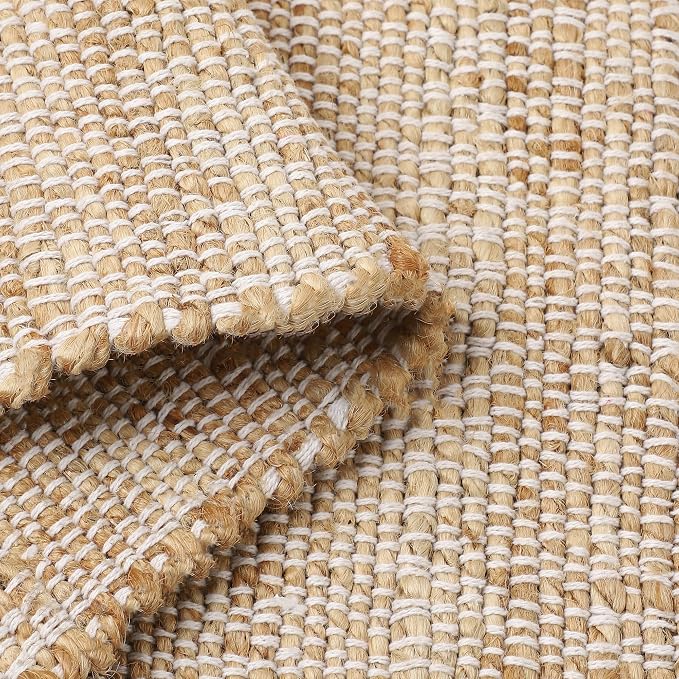 REDEARTH · Jute Cotton Area Rug - Image 5