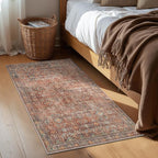 GENIMO 2x3 Area Rugs for Living Room, Machine Washable Non Slip Vintage Rugs - Image 3