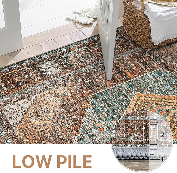 Bavni Washable Rug 3x5 Area Rug - Image 6