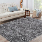 RUGSREAL 8x10 Washable Rug for Living Room Non-Slip Modern Abstract Area Rug - Image 8