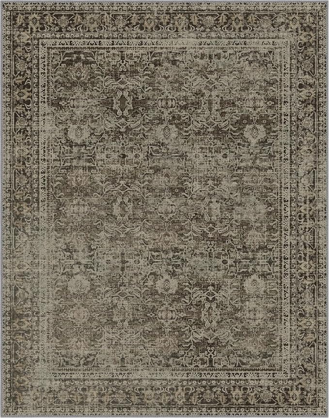 8x10 Area Rug Machine Washable Boho Rug - Image 9