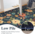 DUKINO 6x9 Area Rug, Floral Rugs - Image 6