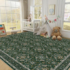 WITSHOCK Living Room Area Rugs 12x15: Soft Non-Slip Backing Washable Rugs - Image 5