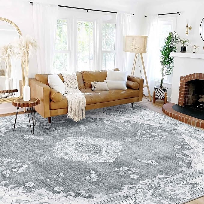 MUJOO 9’x12’ Area Rug Large Rugs - Image 2