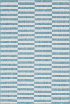Unique Loom Outdoor Striped Collection Area Rug - Image 8