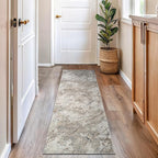 Rugshop Drifted Marble Abstract Area Rug Durable, Kid & Pet Friendly Gray by Rugshop