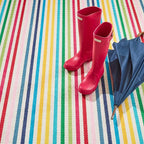 Dash & Albert Rainbow Stripe Multi Machine Washable Rug, 7.5 X 9.5 Feet - Image 4