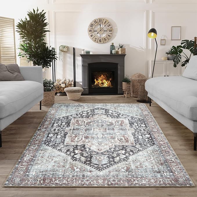 Bloom Rugs Washable Non-Slip 9' x 12' Rug - Image 5