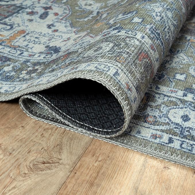 Bloom Rugs Washable Non-Slip 12 ft Runner - Image 5