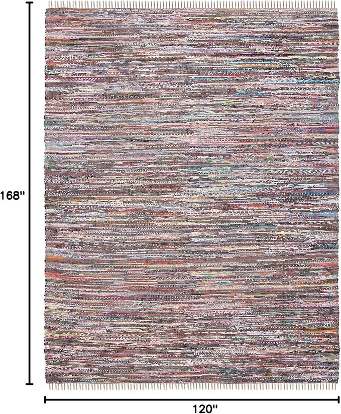 SAFAVIEH Rag Rug Collection Area Rug - Image 3