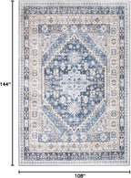 zesthome 9x12 Area Rugs, Stain Resistant Washable Rug, Ultra-Thin Rugs - Image 2