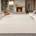 Bedsure 8x10 Faux Wool Area Rugs by BEDSURE