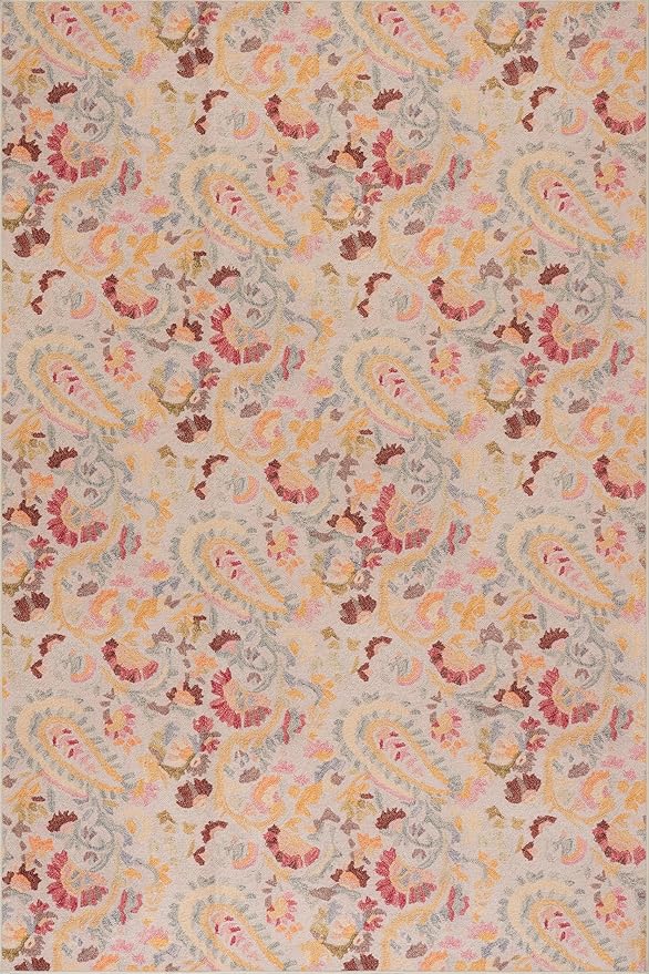 Dash & Albert INES Multi Machine Washable Rug, 8.5 X 11.5 Feet by DashAlbert