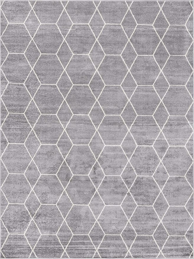 Unique Loom Trellis Frieze Collection Area Rug - Image 11