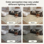 Bavni 2'6''x6 Rug Runners for Hallways, Washable Runner Rug Non Slip, Vintage - Image 8