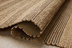 Loloi Chris Loves Julia Judy Collection JUD-06 Natural/Chocolate 9'-3" x 13' - Image 4