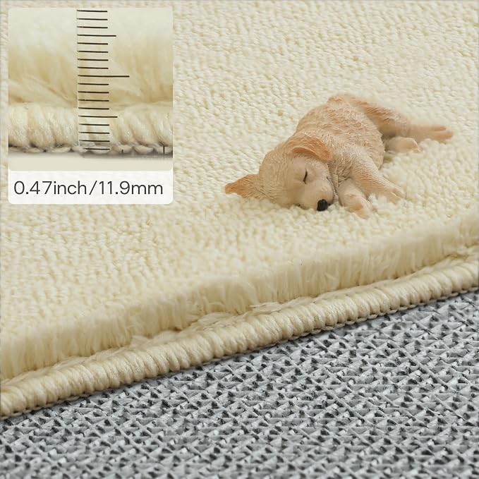 Solid Washable Area Rug - Image 7