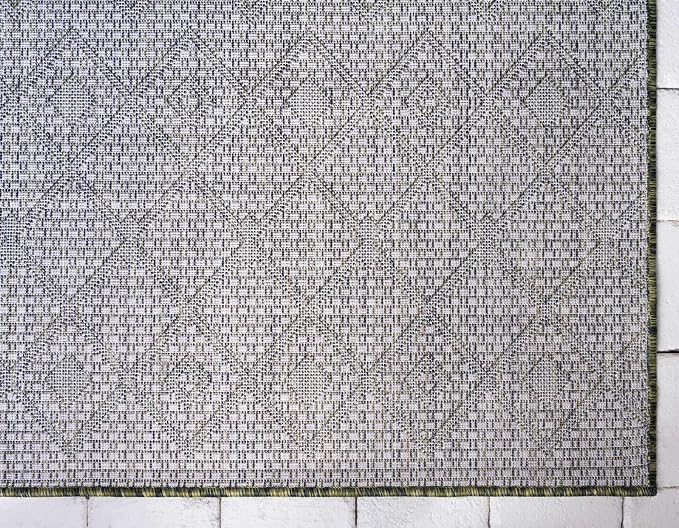 Unique Loom Outdoor Trellis Collection Area Rug - Image 9