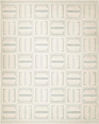 Nourison Home Nordic Ivory Blue 8' x 10' Area Rug - Image 3