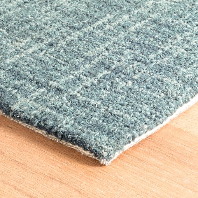 Dash and Albert Crosshatch Wool Area Rug - Image 6