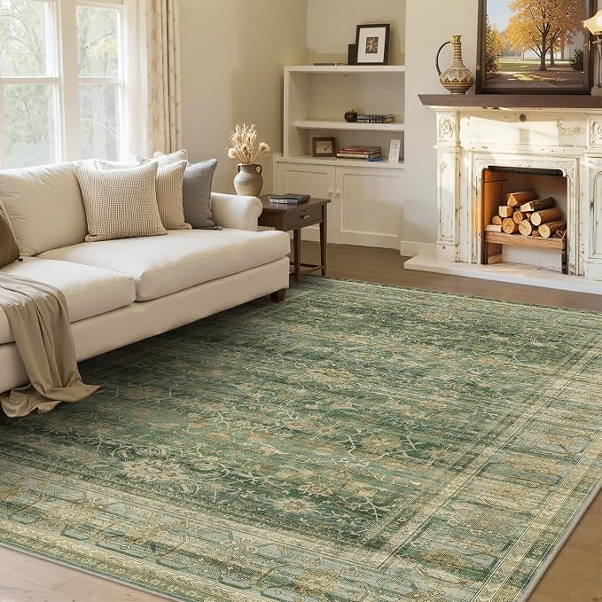 HelloTree Washable Rugs 6x9 Area Rug by HelloTree