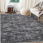 RUGSREAL 8x10 Washable Rug for Living Room Non-Slip Modern Abstract Area Rug by RUGSREAL