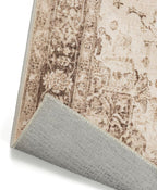 Brown 6x9 Area Rug Washable Vintage Living Room Carpet Non Slip Retro - Image 7