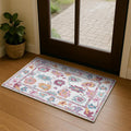Fame Living Pink Oushak Rug, Modern Small Rugs, Door mat, Doormat by FameLiving%7COushakRugs