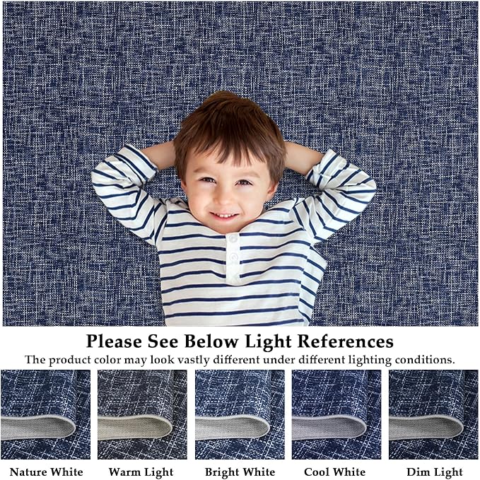 RUGSREAL Living Room Area Rug 9x12 Machine Washable Rug Non-Slip Stain - Image 7