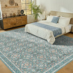 WITSHOCK Living Room Area Rugs 12x15: Soft Non-Slip Backing Washable Rugs - Image 5