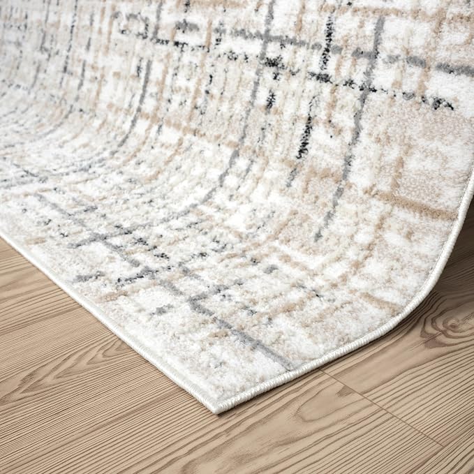 Abani Grey Area Rug for Living Room, Bedroom - Image 8