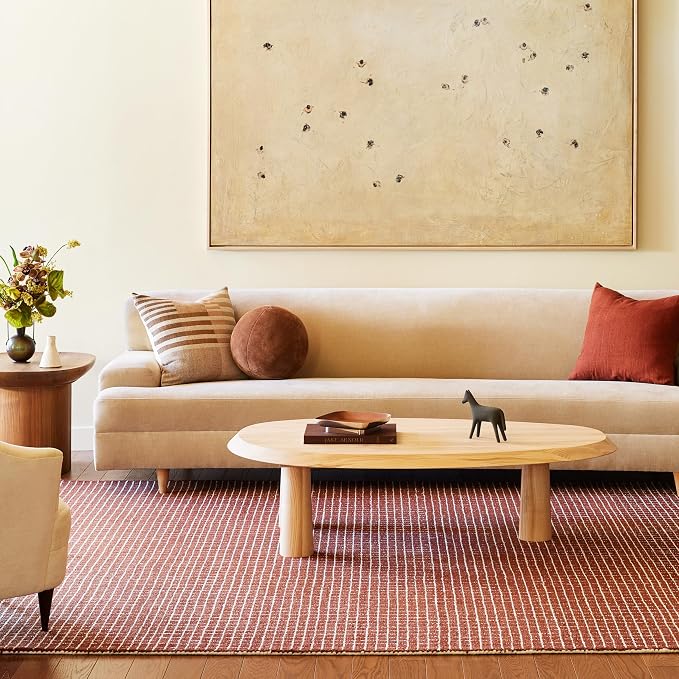 Rugs USA Melrose Checked Wool Area Rug by RugsUSA