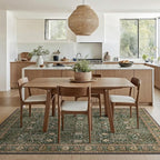 Bavni Area Rugs 6x9- Washable Rug Lightweight Non-Slip, Ultra Thin Low Pile - Image 5