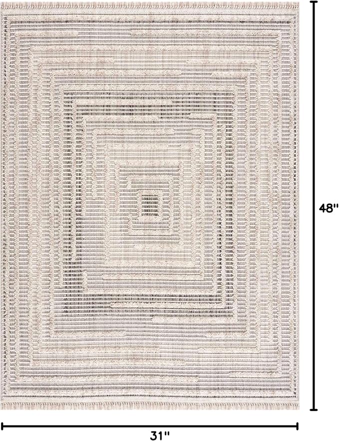 Hauteloom Lunao Living Room, Bedroom Area Rug - Image 2