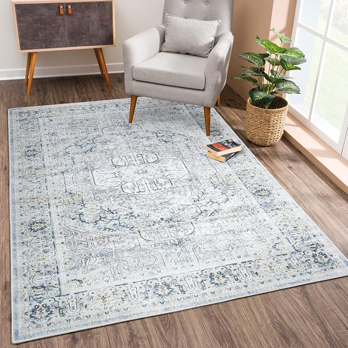 Bloom Rugs Washable Non-Slip 4' x 6' Rug by BloomRugs