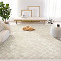 Abani Terra Cream Area Rug for Living Room, Bedroom by Abani