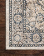 Loloi Teagan Collection TEA-01 Natural/Lt. Grey 7'-11" x 10'-6" Area Rug - Image 9