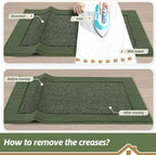 BEQHAUSE Indoor Door Mat 32" x 48", Dirt Trapper Door Mats Non-Slip Entryway - Image 9