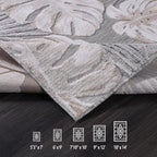 CAMILSON Indoor Outdoor Rug, Easy-Cleaning Non-Shedding Living Room, Garden and - Image 5