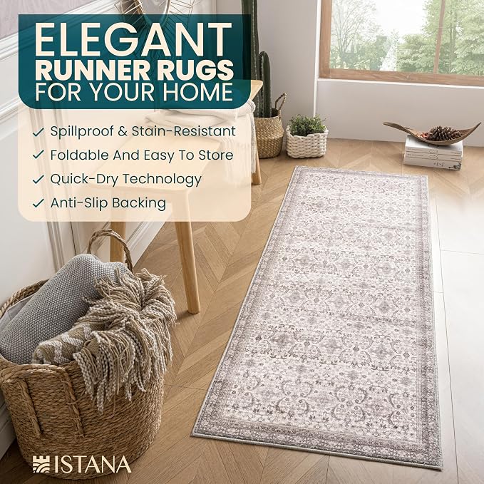 Istana Hallway Runner Rug 2x6 - Image 5