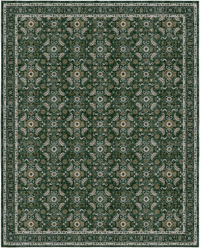WITSHOCK Living Room Area Rugs 12x15: Soft Non-Slip Backing Washable Rugs - Image 7