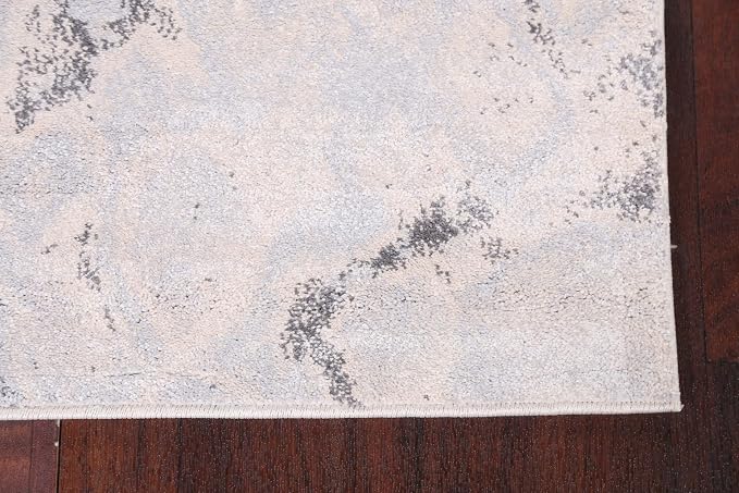 Abstract Transitional Turkish Oriental Rug 3x10 - Image 4